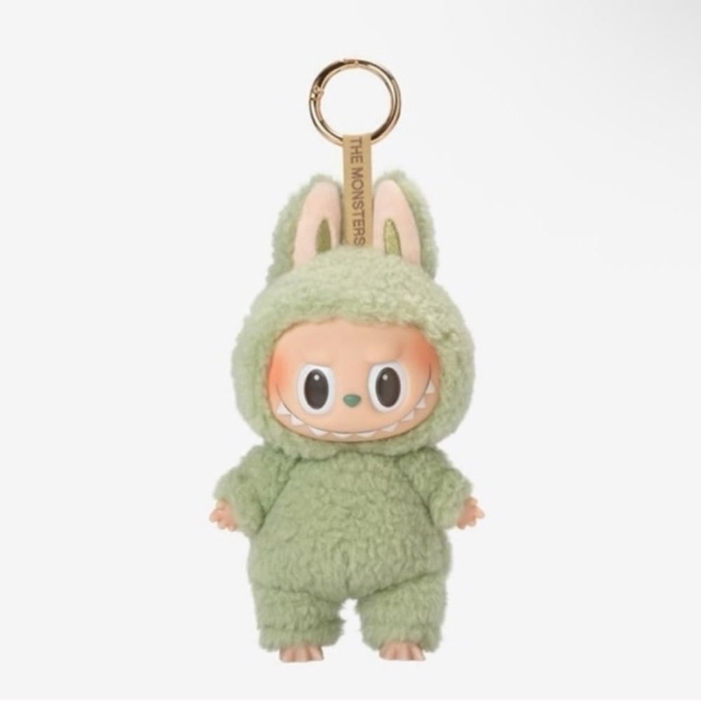 THE MONSTERS Labubu Macaron Vinyl Face Green Grape